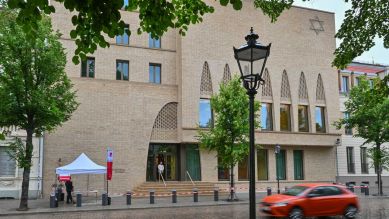Das Gebäude des neuen Synagogenzentrums Potsdam (Bild: picture alliance/dpa/Patrick Pleul)