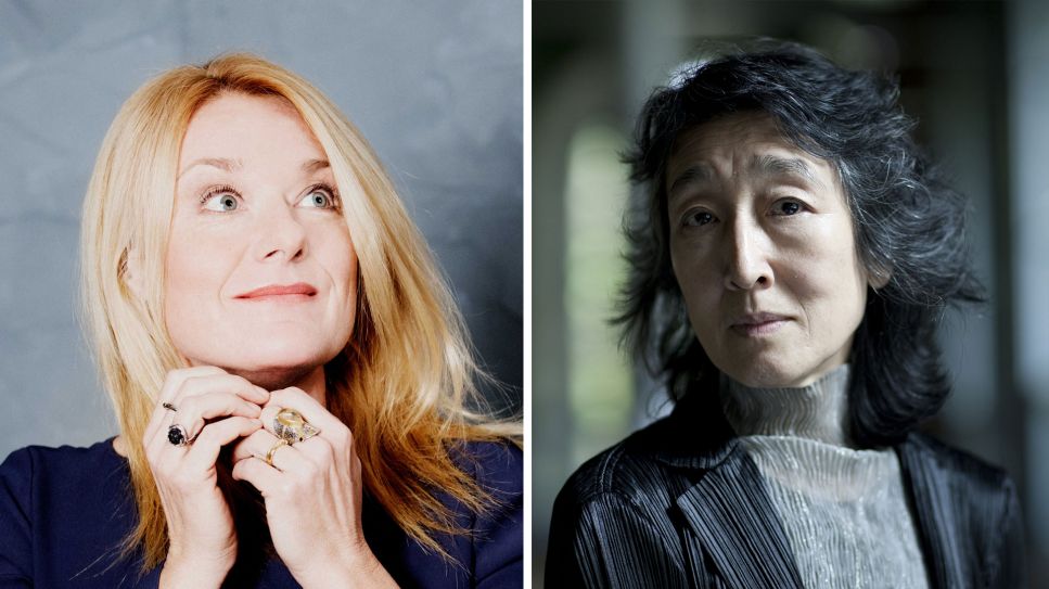 Magdalena Kožená (© picture alliance / Photoshot / Julia Wesley/ Avalon) und Mitsuko Uchida (© Decca/Justin Pumfrey)