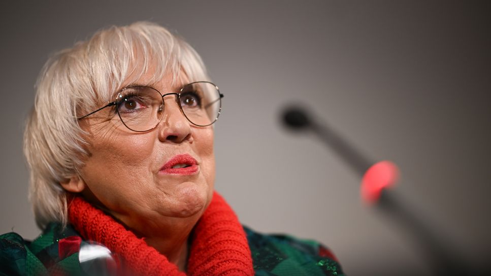 Claudia Roth © dpa/Sebastian Gollnow