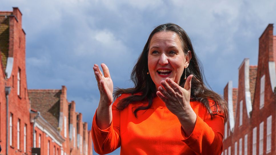 Manja Schüle, Brandenburger Ministerin für Wissenschaft, Forschung und Kultur (SPD) © Soeren Stache/dpa