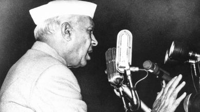 Jawaharlal Nehru, indischer Politiker u. Widerstandskämpfer © Everett Collection / picture alliance