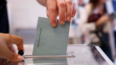 Parlamentswahl in Frankreich © picture alliance/dpa/AP | Jean-Francois Badias