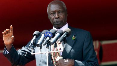 Daniel arap Moi, ehem. Präsident der Republik Kenia © ASSOCIATED PRESS/ Karel Prinsloo / picture alliance