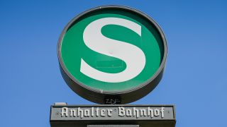 S-Bahnhof Anhalter-Bahnhof in Berlin-Kreuzberg © choening/picture alliance