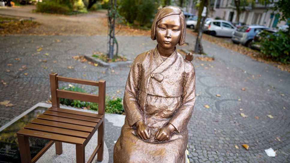 Trostfrauen-Statue in Berlin-Moabit © Fabian Sommer/picture alliance/dpa