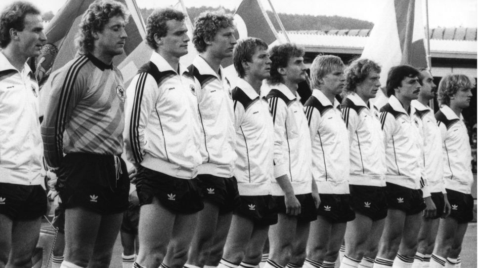 Fußballnationalmannschaft 1984 © Roland Witschel / picture-alliance/dpa