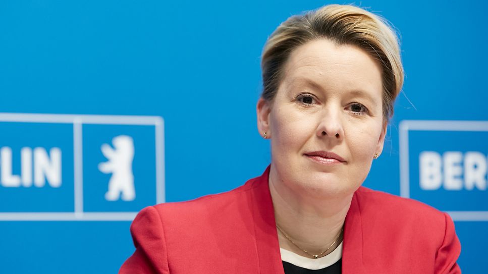 Franziska Giffey. Senatorin für Wirtschaft, Energie und Betriebe und Bürgermeisterin in Berlin; © picture alliance/Caro/Ruffer