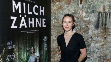 Sophia Bösch bei der präsentation von ihrem Film Milchzähne © picture alliance / ABBfoto 