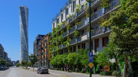 Malmö Stadtentwicklungsgebiet Västra Hamnen; ©