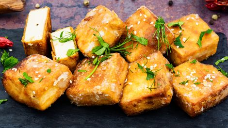 Frittierter Tofu © IMAGO / Panthermedia