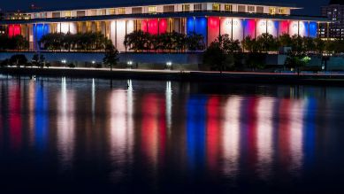 The John F. Kennedy Center for the Performing Arts © AP Photo/J. David Ake / picture alliance/dpa