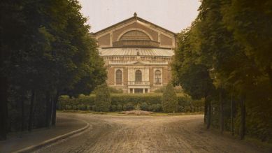 Bayreuth – Festspielhaus, um 1912; © imago-images.de/piemags