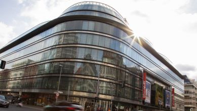 Galeries Lafayette in der Friedrichstraﬂe in Berlin am 05.10.2023; © imago-images.de