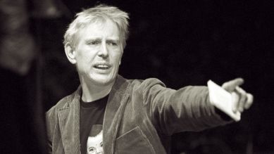 Jan Zimmermann, Regisseur und Begründer des Offtheaters Hexenkessel Hoftheater, 2003; © imago/DRAMA-Berlin.de