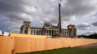 Bauarbeiten am Reichstag; © imago-images.de