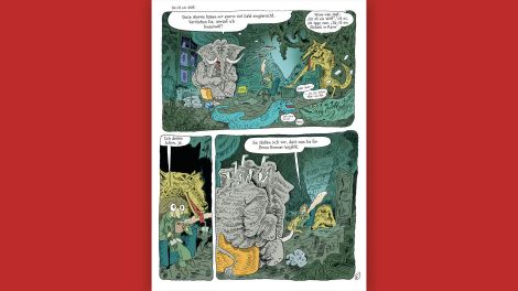 Joann Sfar: "Der Götzendiener" © avant-verlag