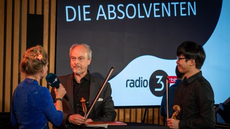 Der radio3-Kultursalon: Die Absolventen | Die Klasse des Bratschisten Hartmut Rhode von der Universität der Künste © Thomas Ernst