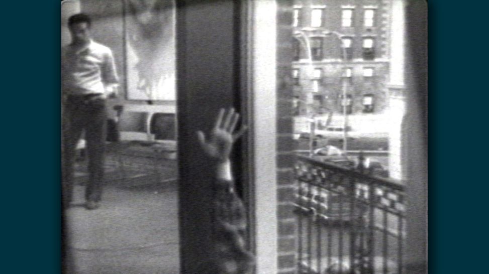 "Automation House", 1972 (film still) 16mm film, 32 min, black and white, sound