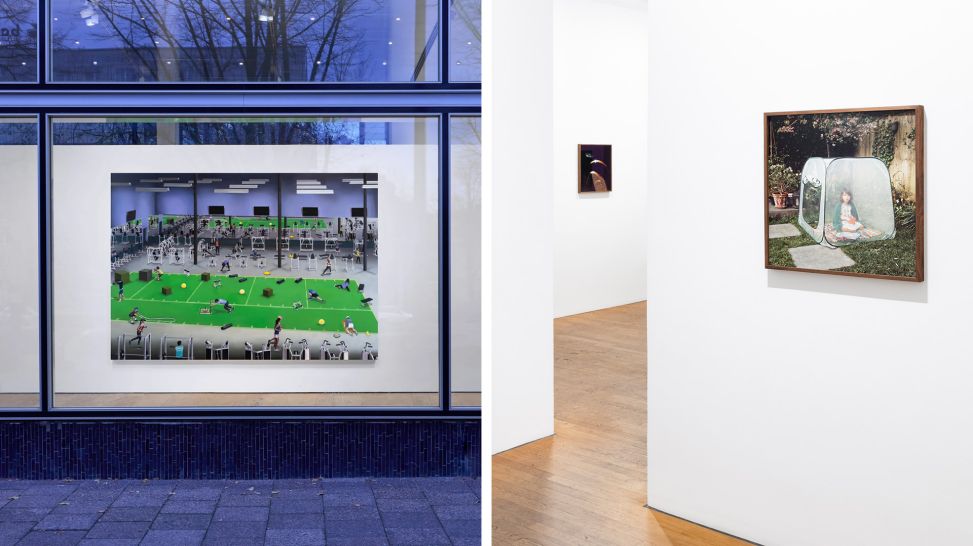 Galerie Capitain Petzel (© Gunter Lepkowski) und Galerie Robert Morat; Montage: radio3