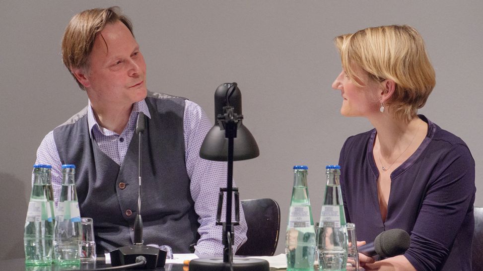 Walter Serner Preis 2018 - Preisverleihung am 10. Dezember im Literaturhaus Fasanenstraße, hier: Rolf-Bernhard Essig; © Thomas Ernst