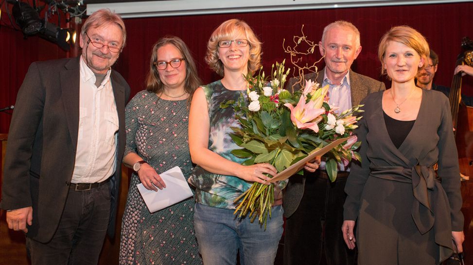 Salli Sallmann, Tanja Dückers, Franziska Schramm, Ernest Wichner, Anne-Dore Krohn; © Thomas Ernst