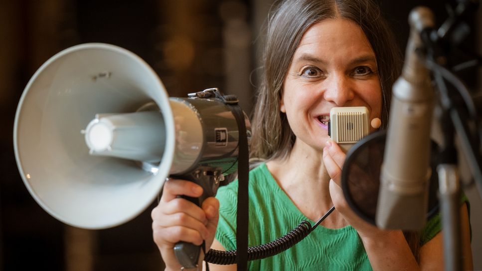 Spurensuche Hannah Höch – AnniKa von Trier; © Thomas Ernst