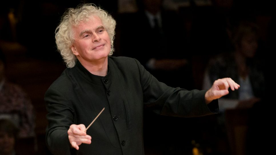 Simon Rattle (Quelle: Berliner Philharmoniker/Stefan Rabold)