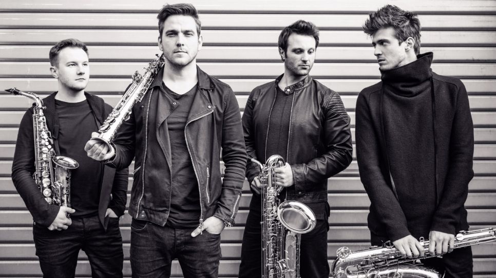 SIGNUM saxophone quartet; Foto: © Nadine Targiel