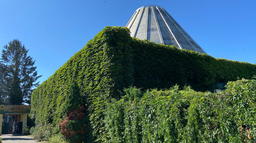 Ehemalige katholische Kirche "Zu den heiligen Märtyrern von Afrika" in Berlin-Lichtenrade, heute KITA Sonnenblume; © Liane Gruß