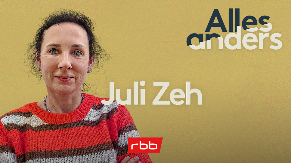 Juli Zeh © rbb / Susanne Wündisch 