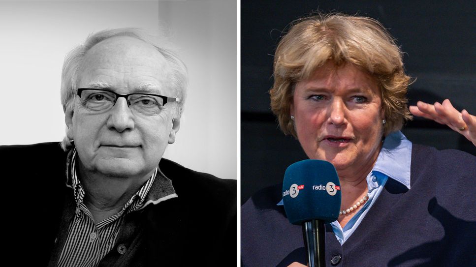 Claus Leggewie (© Georg Lukas) und Monika Grütters (© Thomas Ernst)