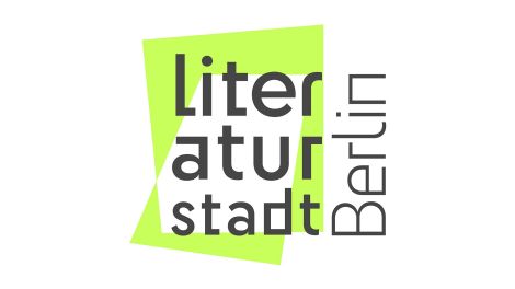 Literaturstadt Berlin – Logo; © LAUTHALS Kreativagentur