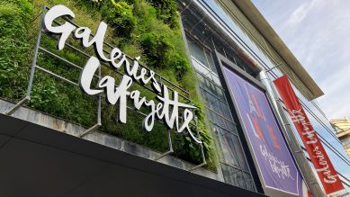 Galeries Lafayette in der Friedrichstraße, Berlin 24.07.24; © Irène Bluche