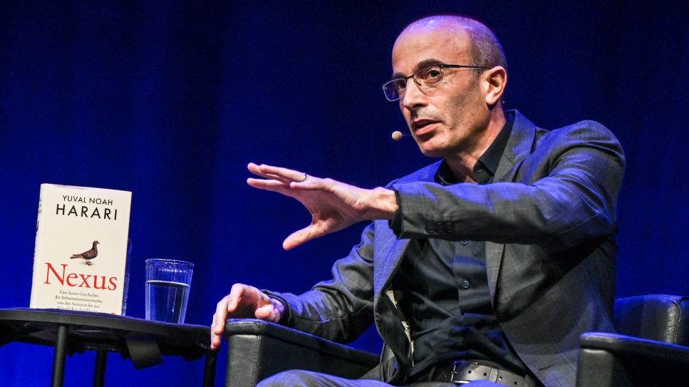 Yuval Noah Harari: Nexus – Buchvorstellung im Tempodrom, Berlin 14.10.2024; © Daniel Biskup