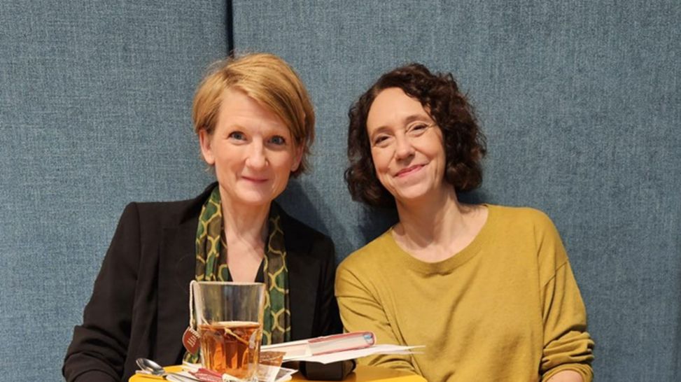 Anne-Dore Krohn und Lucy Fricke © radio3