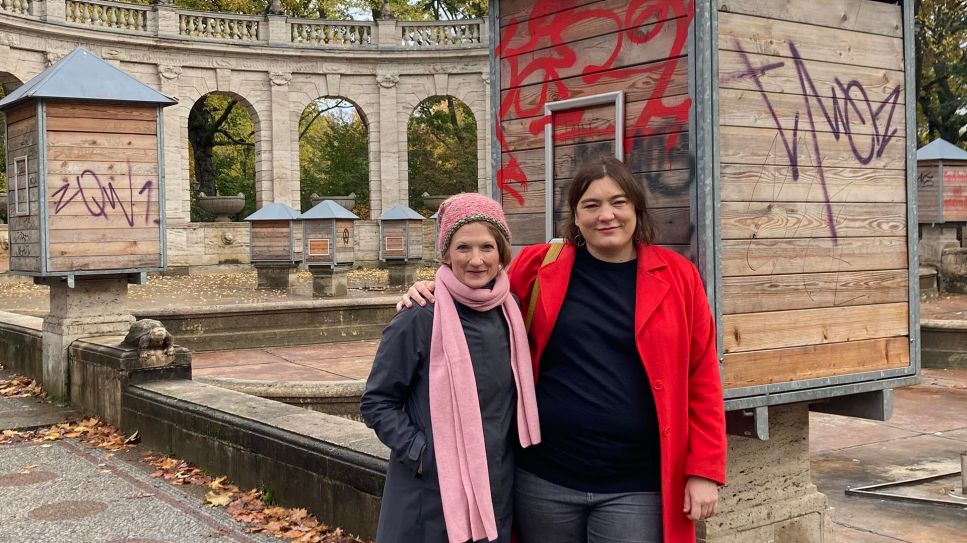 Anne-Dore Krohn und Alena Schröder © rbb