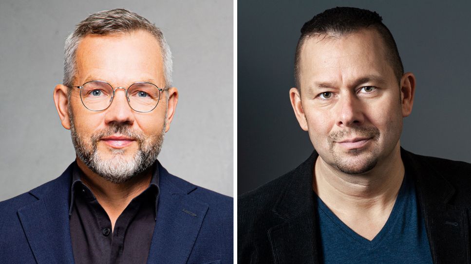 Michael Roth (© Michael Farkas) und Marko Martin (© Anke Illing)