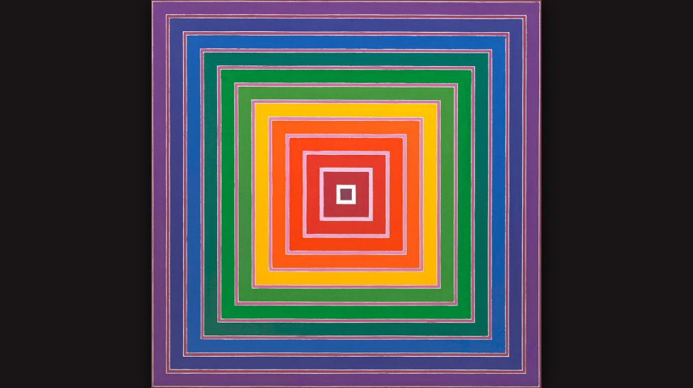 Frank Stella: Entwurf Nr. 4 für die Sacramento Mall (1978) © VG Bild-Kunst, Bonn 2025