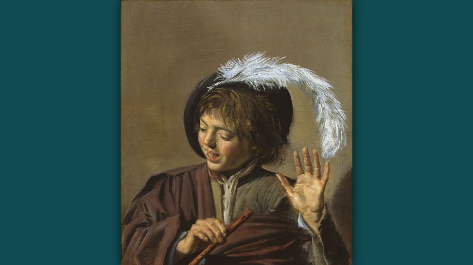 Frans Hals: Singender Knabe mit Flöte (um 1627) © Staatliche Museen zu Berlin, Gemäldegalerie / Christoph Schmidt