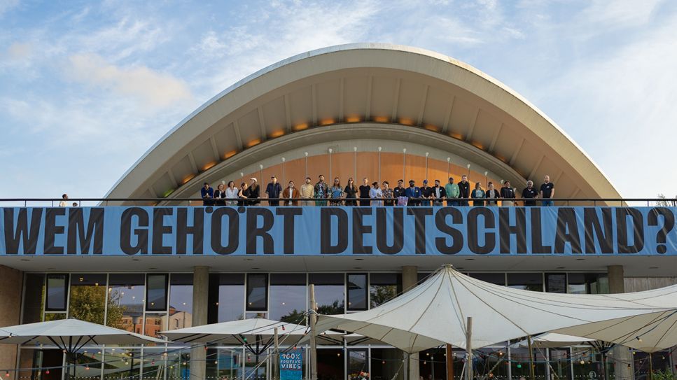 Haus der Kulturen der Welt: heimaten – Netzwerk; © Malte Seidel