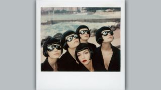 Helmut Newton: Italian Vogue, Monte Carlo, 2003 (SX-70) © Helmut Newton Foundation