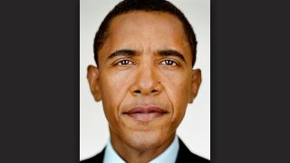 tin Schoeller: Barack Obama (2004) © Martin Schoeller, AUGUST / Courtesy of CAMERA WORK Gallery