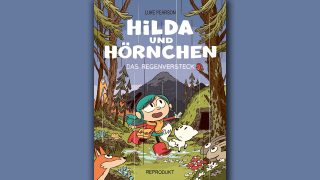 Luke Pearson: "Hilda und Hörnchen – Das Regenversteck"; © Reprodukt