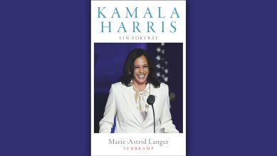 Marie-Astrid Langer: Kamala Harris. Ein Porträt © Suhrkamp