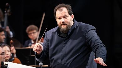 Berliner Philharmoniker und Andris Nelsons in der Waldbühne; © Stephan Rabold