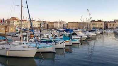 Der Hafen von Marseille; © Elisabetta Gaddoni