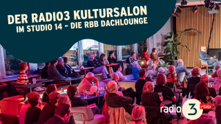 radio3-Kultursalon im Studio 14 – die rbb Dachlounge © Thomas Ernst