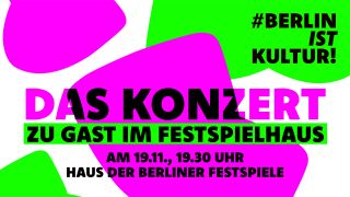 Berlin ist Kultur - Konzert am 19.11.2024